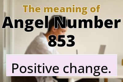 angel number 853